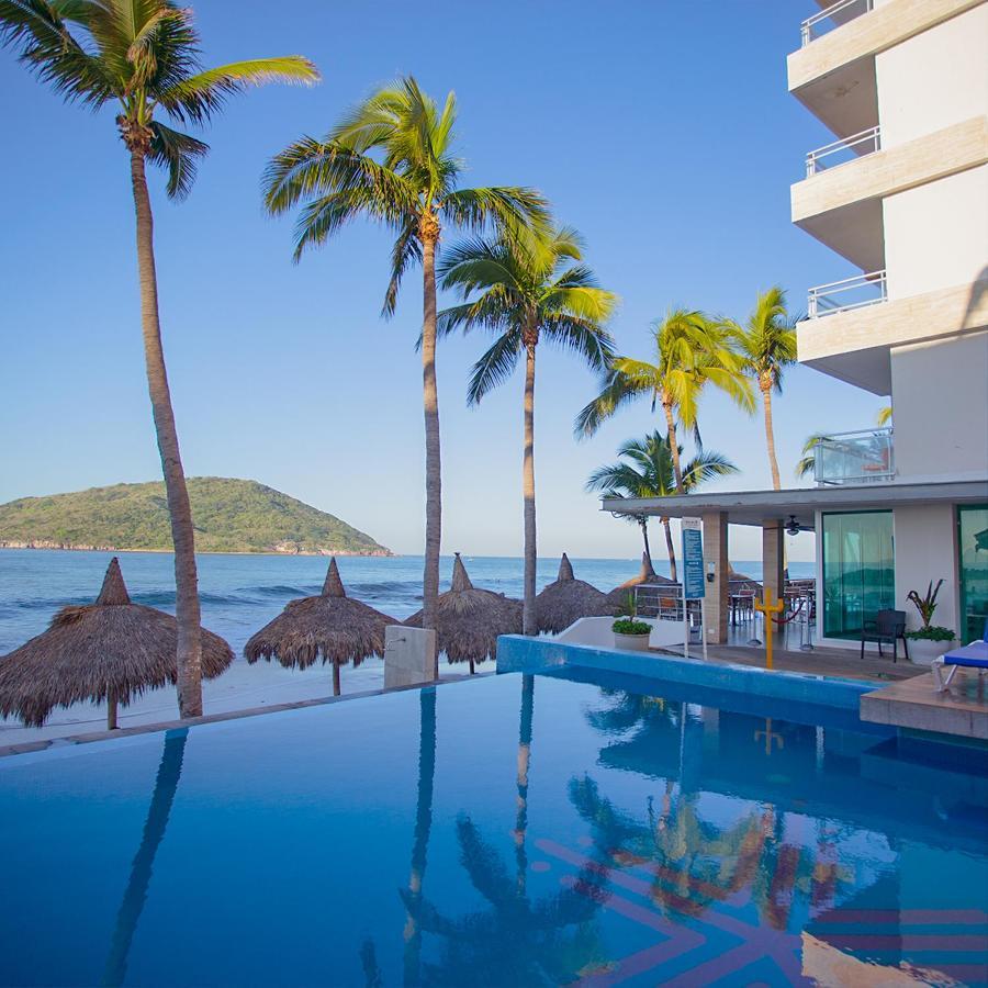 Star Palace Beach Hotel Mazatlán Exteriör bild